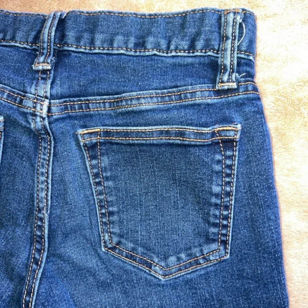 Old Navy Kids 10 Blue Denim‎ Straight Leg Built-in Flex Built-in Tough Jeans